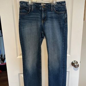 GAP Curvy Straight Blue Jeans